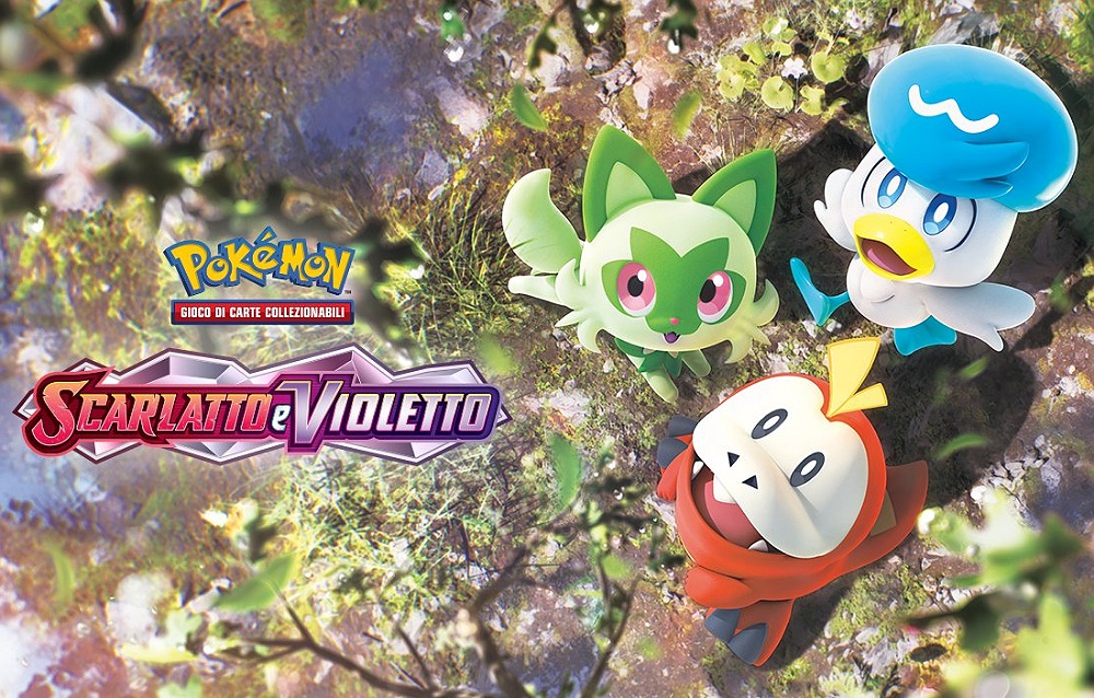 Gioco di Carte Collezionabili Pokémon, è disponibile da oggi la nuova espansione Scarlatto e Violetto!