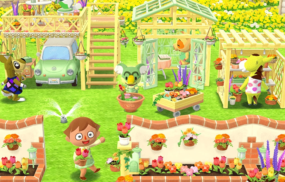 Il biscotto portico fiorito di Nicola è disponibile da oggi in Animal Crossing: Pocket Camp!