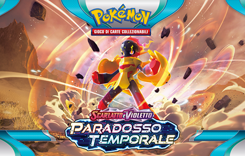 Gioco di Carte Collezionabili Pokémon, è disponibile da oggi la nuova espansione Scarlatto e Violetto – Paradosso Temporale!