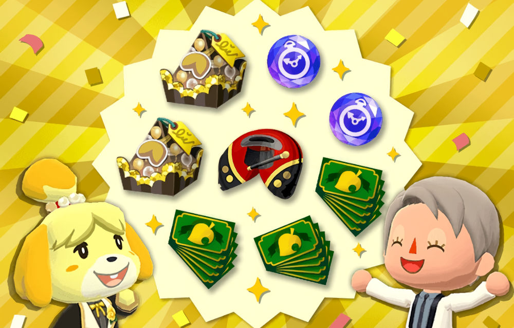 Ecco tutti i bonus del giorno della serie Regali 6° anniversario disponibili da oggi in Animal Crossing: Pocket Camp!