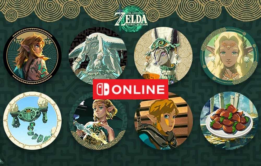 Tornano disponibili le icone di The Legend of Zelda: Tears of the Kingdom da poter usare come foto profilo su Nintendo Switch ottenibili su My Nintendo!
