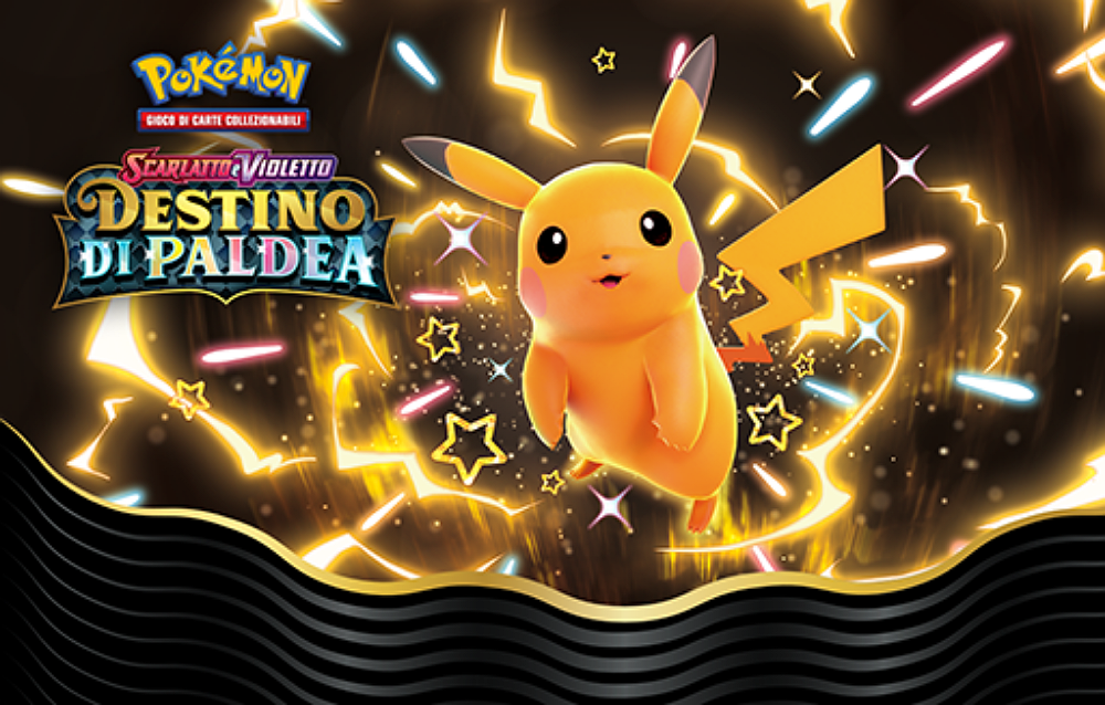 Gioco di Carte Collezionabili Pokémon, è disponibile da oggi la nuova espansione Scarlatto e Violetto – Destino di Paldea!