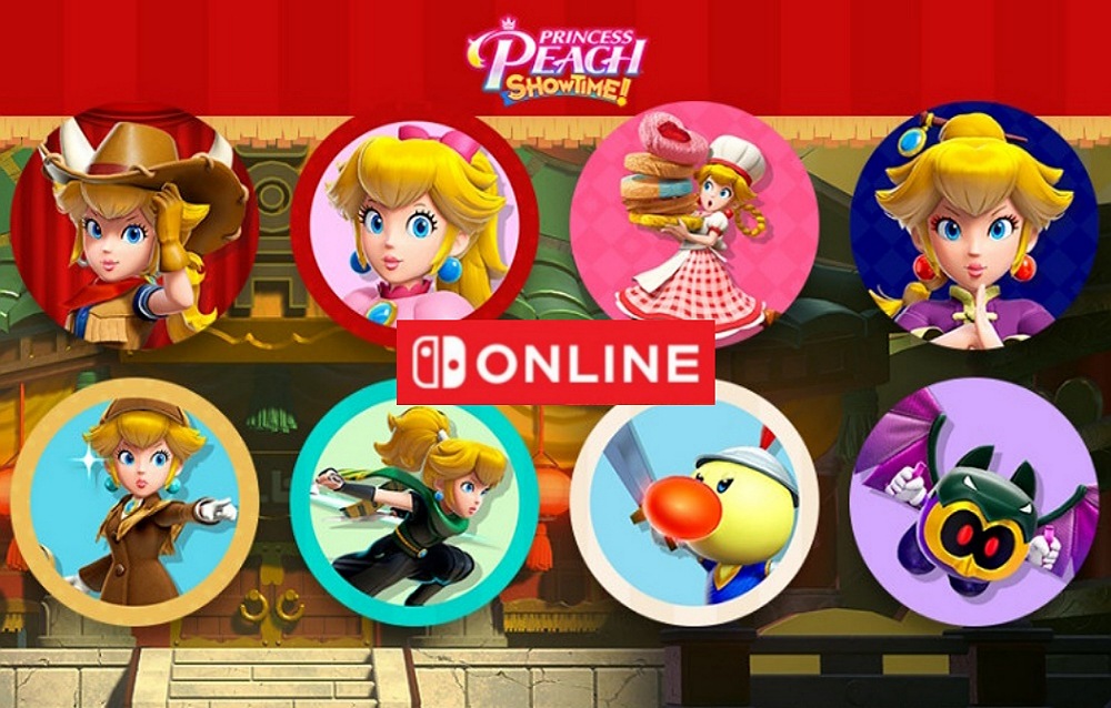 Ecco le icone della wave 2 di Princess Peach: Showtime! da poter usare come foto profilo su Nintendo Switch ottenibili su My Nintendo!